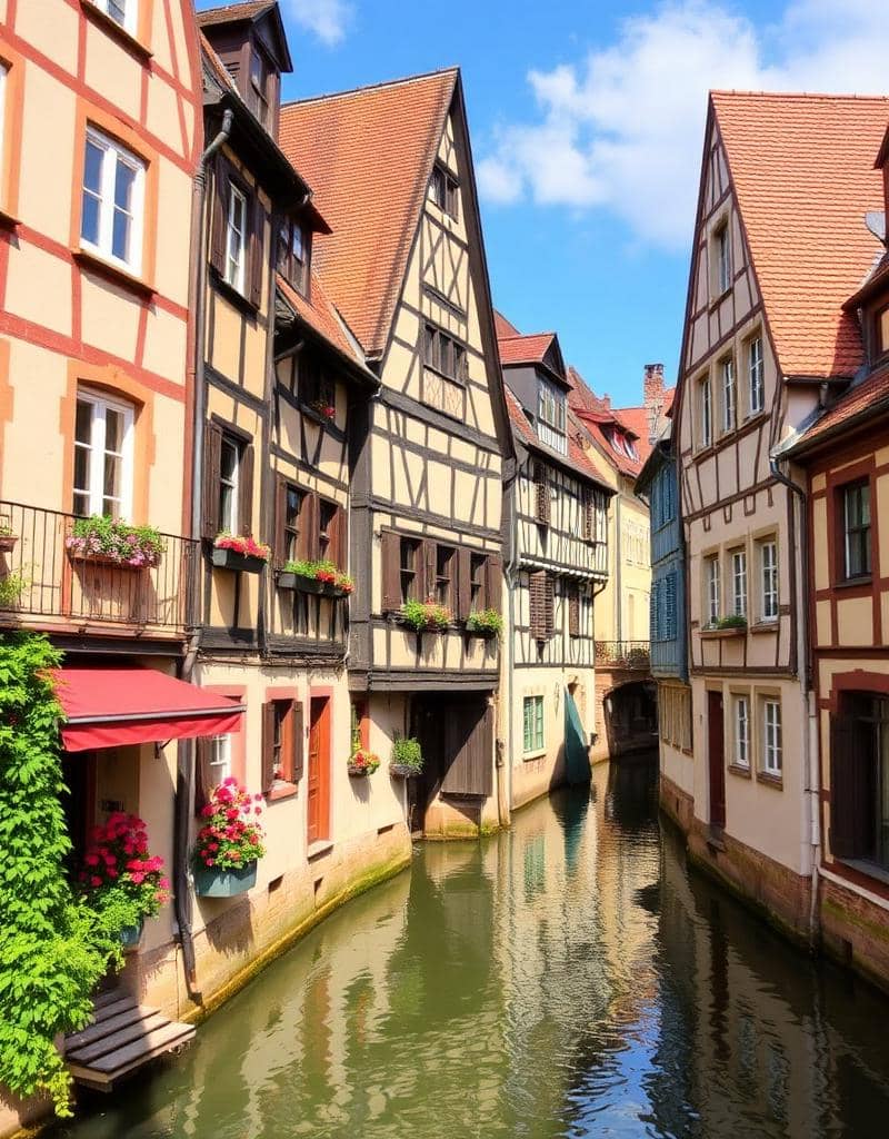 Strasbourg / Alsace-Lorraine — Half-timbered villages & Christmas markets