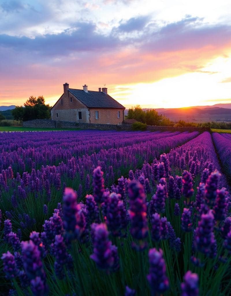 Provence — Lavender, markets & golden stone villages